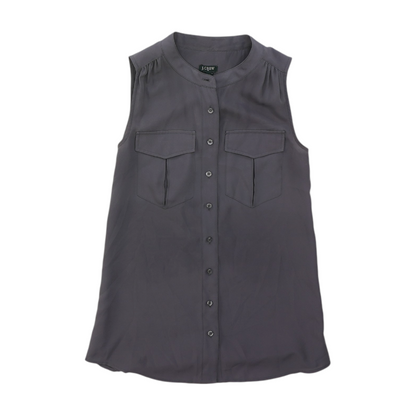 Gray Button Down