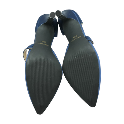 Navy Platform Heels