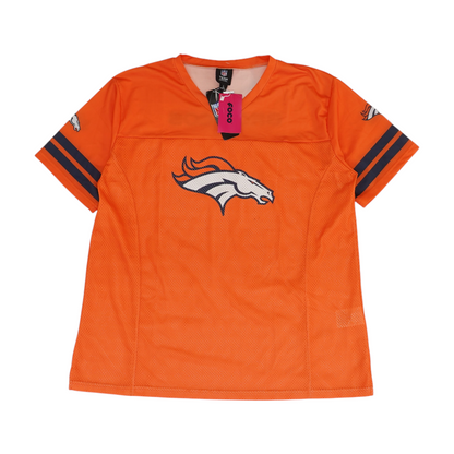 Men's Orange Denver Broncos Short Sleeve Jersey