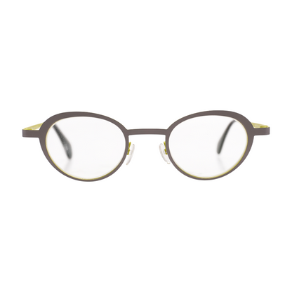 Silver 1006 Round Prescription Eyewear