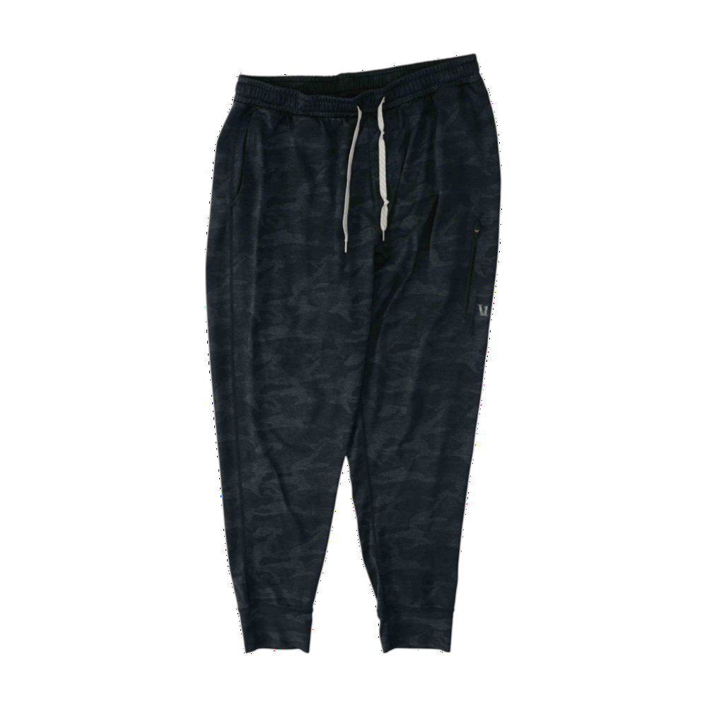 Gray Camo Tapered Pants