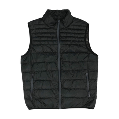 Black Solid Vest