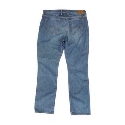 Blue Straight Jeans