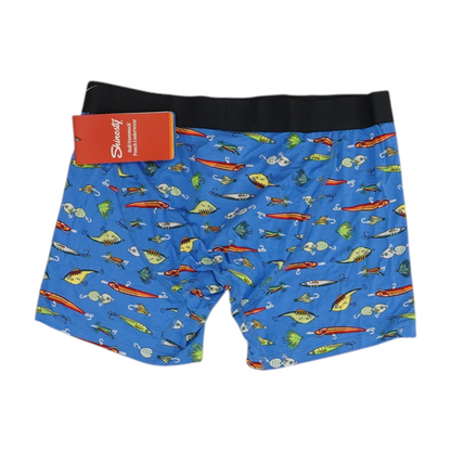 Blue Graphic Underwear