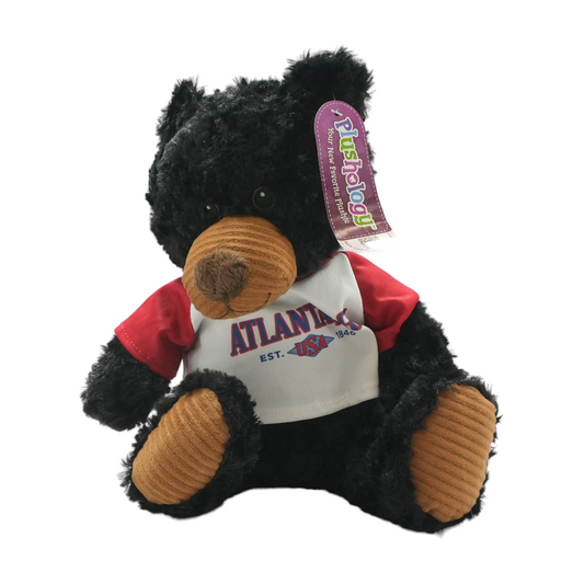 9" Plush Black Bear