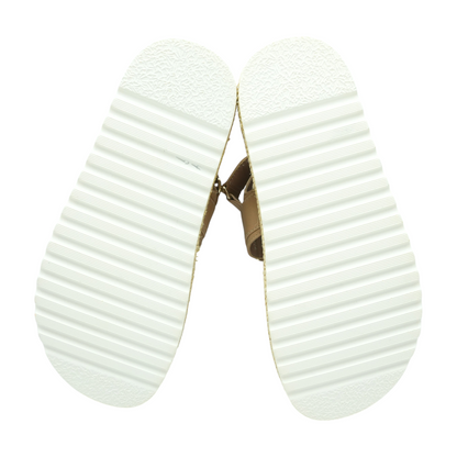 Nude Flat Sandals