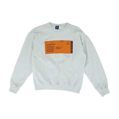 Gray Solid Sweatshirt Pullover