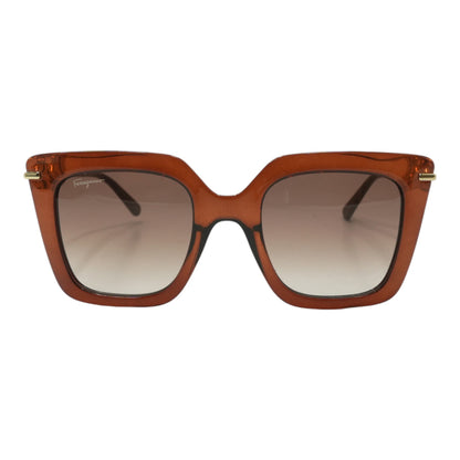 Brown Unknown Square Sunglasses