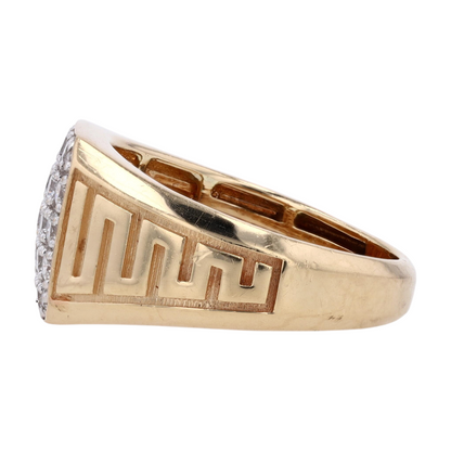 1 ctw 14K Yellow Gold Diamond Fashion Ring