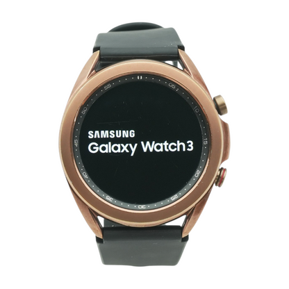 41mm Galaxy Watch3 Black Smartwatch Black Band M/L