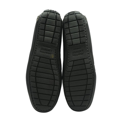 Black Leather Loafer Dress Shoes