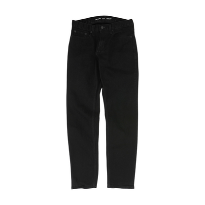 Black Tapered Jeans