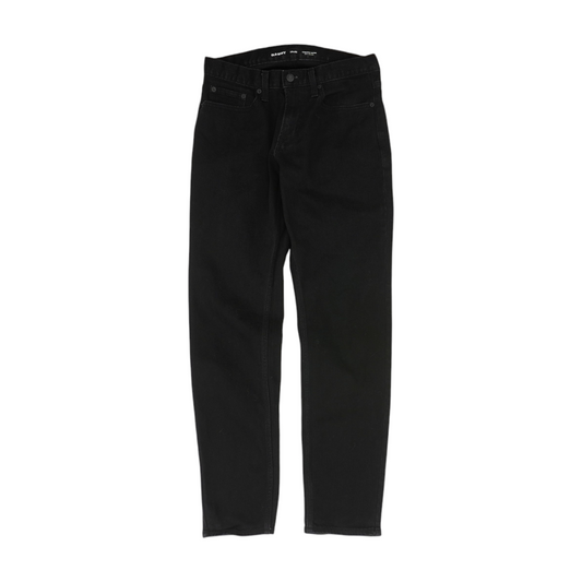 Black Tapered Jeans