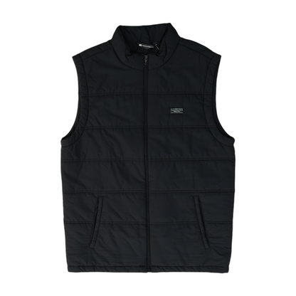 Black Solid Vest