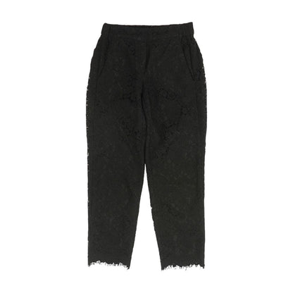 Black Solid Dress Pants