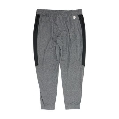Gray Color Block Regular Pants