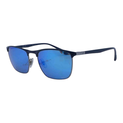 Navy Square Sunglasses