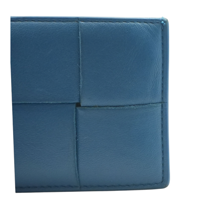 Blue Cassette Credit Card Case