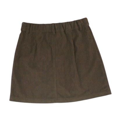 Brown Mini Skirt