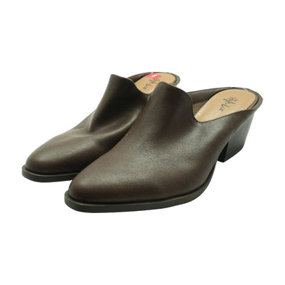 Brown Block Heels