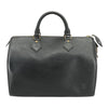 Speedy 30 Handbag In Black Epi Leather