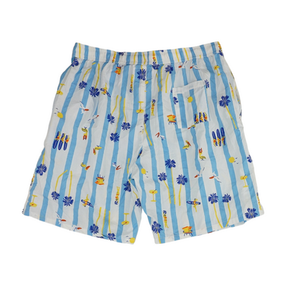 Blue Striped Pajama Bottom