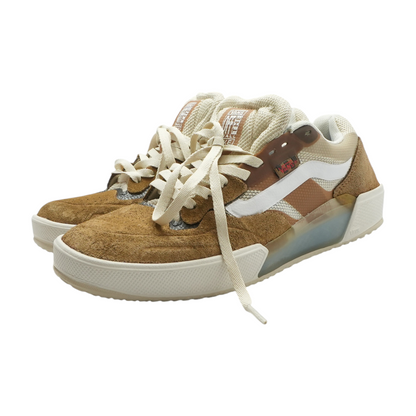 Tan Low-Top Athletic Shoes
