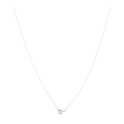 1/3 ctw 14K White Gold Ruby Pendant Necklace