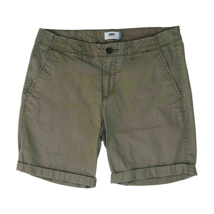 Brown Solid Chino / Khaki Shorts