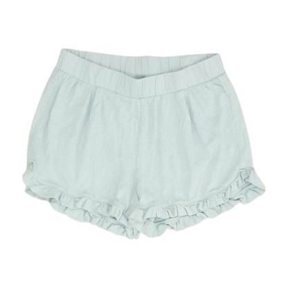 Blue Solid Active Shorts