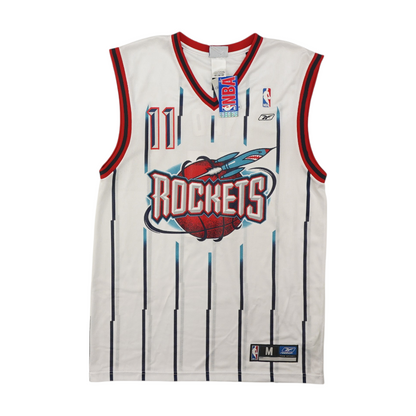Vintage Men's White Houston Rockets Sleeveless Jersey