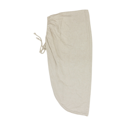 Beige Midi Skirt