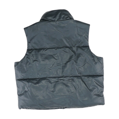 Black Solid Vest