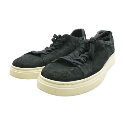 Navy Low-Top Athletic Shoes