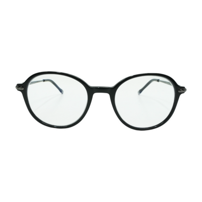 Black 4855 Round Prescription Eyewear