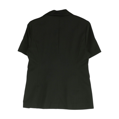 Black Solid Blazer