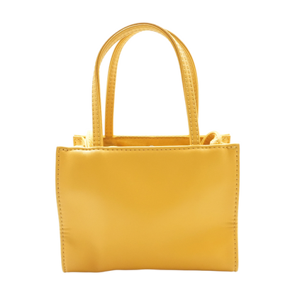 Mustard Small Shopping Bag