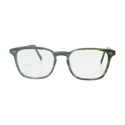 Green Elias M Square Prescription Eyewear