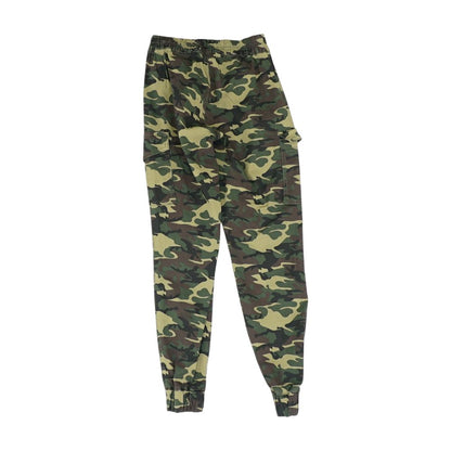 Green Camo Cargo Pants