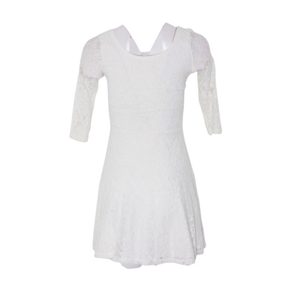 Ivory Floral Mini Dress