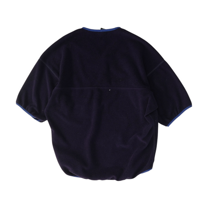 Navy Solid 1/4 Zip Pullover