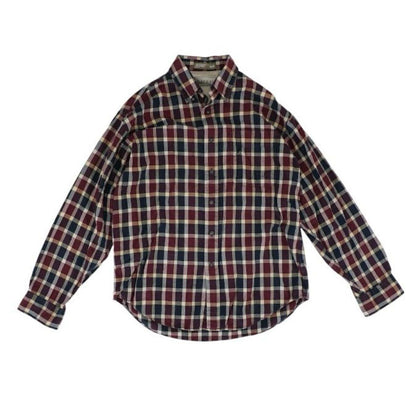 Multi Plaid Long Sleeve Button Down