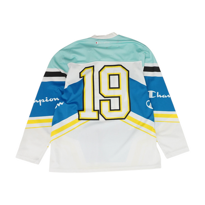 Men's Blue Long Sleeve Jersey