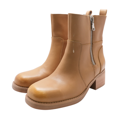 Tan Ankle Boots