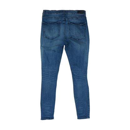 Blue High Rise Skinny Leg Jeans