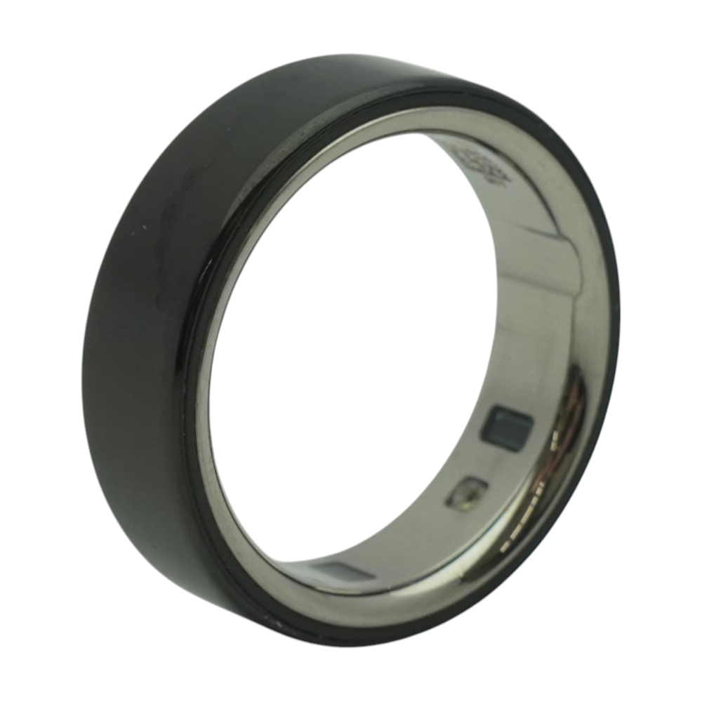 4th Gen Metallic Black Smart Ring