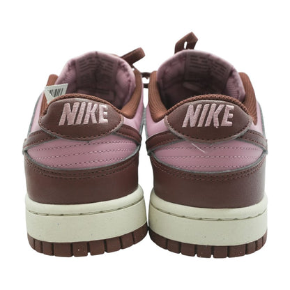 Air Max Burgundy and Pink Low Top Athletic Shoes