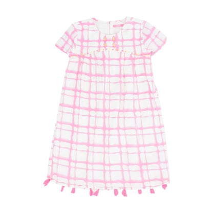 Pink Geometric Dress