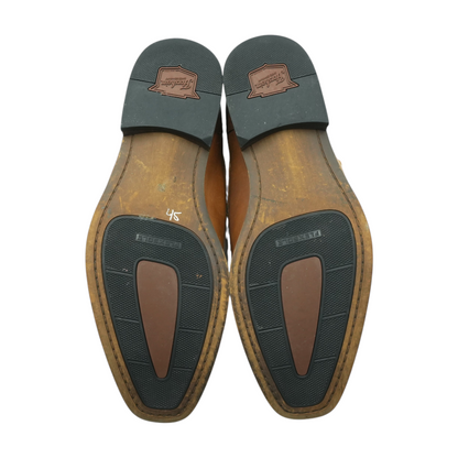 Brown Lace-Up Dress Shoes