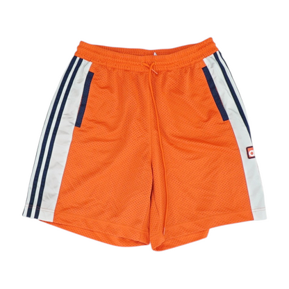 Orange Color Block Active Shorts